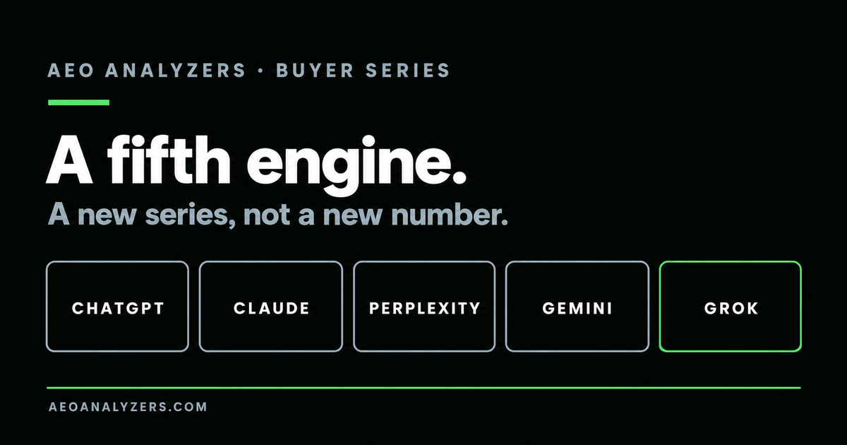 A fifth engine. A new series, not a new number.